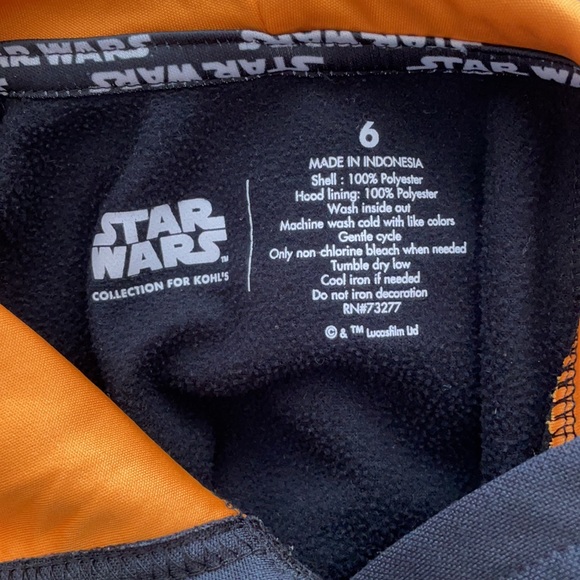 Star Wars BB-8 boys hoodie sweatshirt - Picture 3 of 3